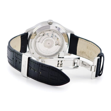 腕時計 ユンハンス JUNGHANS アタッシェ アジェンダ 027/4762.00 自動巻き メンズ ブラック デイデイト パワーリザーブインジケーター