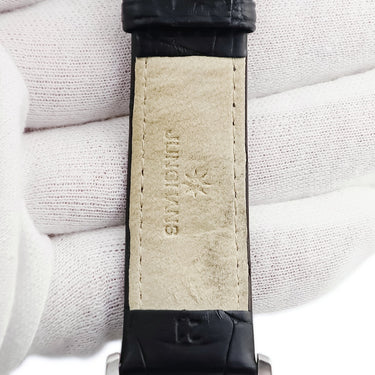 腕時計 ユンハンス JUNGHANS アタッシェ アジェンダ 027/4762.00 自動巻き メンズ ブラック デイデイト パワーリザーブインジケーター