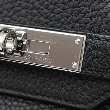 エルメス HERMES バーキン30 ブラック トゴ ハンドバッグ シルバー金具 黒
