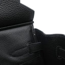 エルメス HERMES バーキン30 ブラック トゴ ハンドバッグ シルバー金具 黒