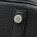 エルメス HERMES バーキン30 ブラック トゴ ハンドバッグ シルバー金具 黒