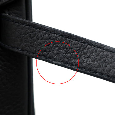 エルメス HERMES バーキン30 ブラック トゴ ハンドバッグ シルバー金具 黒