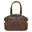 ルイヴィトン LOUIS VUITTON ヴェローナ PM N41117 ダミエエベヌ ダミエキャンバス ハンドバッグ ゴールド金具 茶