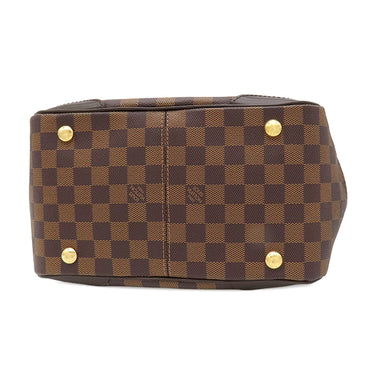 ルイヴィトン LOUIS VUITTON ヴェローナ PM N41117 ダミエエベヌ ダミエキャンバス ハンドバッグ ゴールド金具 茶