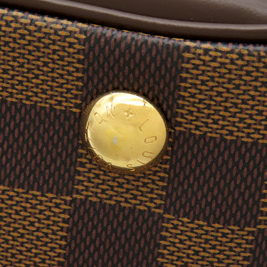 ルイヴィトン LOUIS VUITTON ヴェローナ PM N41117 ダミエエベヌ ダミエキャンバス ハンドバッグ ゴールド金具 茶