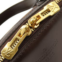 ルイヴィトン LOUIS VUITTON ヴェローナ PM N41117 ダミエエベヌ ダミエキャンバス ハンドバッグ ゴールド金具 茶