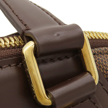 ルイヴィトン LOUIS VUITTON ヴェローナ PM N41117 ダミエエベヌ ダミエキャンバス ハンドバッグ ゴールド金具 茶