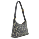 クリスチャン・ディオール Christian Dior 30 モンテーニュ ホーボー S2381UTZQ_M928 ネイビー コットン カーフ テクニカルファブリック ハンドバッグ ゴールド金具 ディオールオブリーク