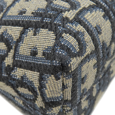 クリスチャン・ディオール Christian Dior 30 モンテーニュ ホーボー S2381UTZQ_M928 ネイビー コットン カーフ テクニカルファブリック ハンドバッグ ゴールド金具 ディオールオブリーク