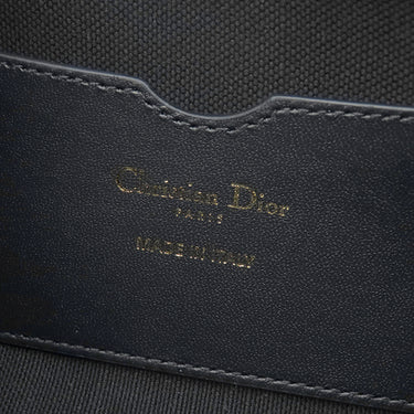 クリスチャン・ディオール Christian Dior 30 モンテーニュ ホーボー S2381UTZQ_M928 ネイビー コットン カーフ テクニカルファブリック ハンドバッグ ゴールド金具 ディオールオブリーク