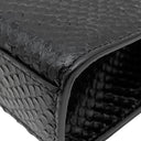 サンローラン SAINT LAURENT ケイト チェーンショルダー ブラック パイソン ショルダーバッグ シルバー金具 モノグラム カサンドラ 黒 肩掛け