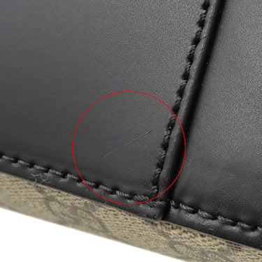 グッチ GUCCI GGスプリーム カメラ ショルダー 779880 ベージュ×ブラック GGスプリームキャンバス レザー ショルダーバッグ シルバー金具