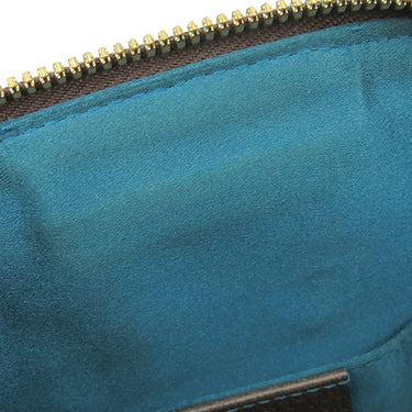 グッチ GUCCI GGショルダーバッグ 499621 ベージュ×エボニー レザー GGスプリームキャンバス ショルダーバッグ ゴールド金具 茶 緑 赤 シェリーライン