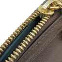 グッチ GUCCI GGショルダーバッグ 499621 ベージュ×エボニー レザー GGスプリームキャンバス ショルダーバッグ ゴールド金具 茶 緑 赤 シェリーライン