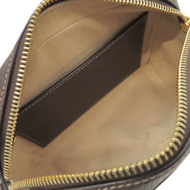 グッチ GUCCI GGスプリーム オフィディア ミニバッグ 517350 ベージュ×ブラウン GGスプリームキャンバス レザー ショルダーバッグ ゴールド金具 茶 シェリー