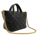 シャネル CHANEL マトラッセ トート ブラック ラムスキン 2WAYバッグ ゴールド金具 黒 ココマーク チェーンショルダー
