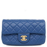 シャネル CHANEL ミニ マトラッセ チェーン ショルダー AS1787 ブルー ラムスキン ショルダーバッグ ヴィンテージ金具 ココボール