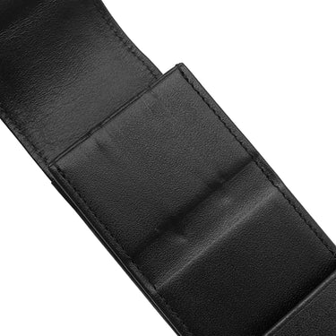 モンブラン Montblanc マイスターシュテュック 2本用 ペンポーチ 14311 ブラック レザー ペンケース ホワイトスター ペン入れ 2本 2本差し