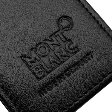 モンブラン Montblanc マイスターシュテュック 2本用 ペンポーチ 14311 ブラック レザー ペンケース ホワイトスター ペン入れ 2本 2本差し