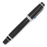 モンブラン Montblanc ボエム ブルー ローラーボール ブラック×シルバー 樹脂系 メタル ボールペン 黒 インク切れ
