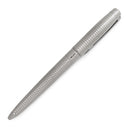 エス・テー・デュポン S.T DUPONT ラインD エタニティ 425014M シルバー 真鍮 ボールペン ギヨシエ 黒インク 筆記確認済 ミディアム