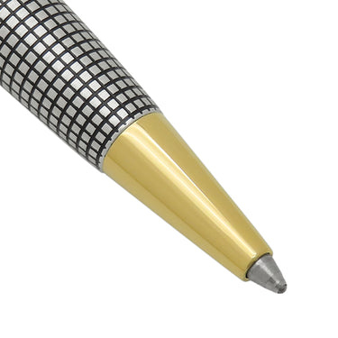 パーカー PARKER ソネット プレミアム シズレGT 1931492 シルバーXゴールド スターリングシルバー GP ボールペン M(中字) 黒インク 筆記確認済 AG925 2011年