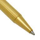 カルティエ Cartier マスト ドゥ カルティエ ゴドロン ST150090 ゴールド GP ボールペン 黒インク ツイスト式 筆記確認済み
