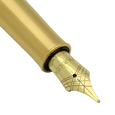 パーカー PARKER ソネット プレミアム シズレGT 1931489 シルバー×ゴールド スターリングシルバー GP K18YG(ペン先) 万年筆 M(中字) カートリッジ コンバーター両用式