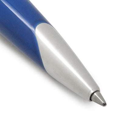 ウォーターマン WATERMAN カレン デラックス コンテンポラリー ブルーST×シルバー ラッカー ボールペン 黒インク F字 細字 ツイスト式