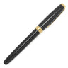 パーカー PARKER ソネット ラックブラックGT 1950550 ブラック×ゴールド 真鍮 ラッカー GP K18(ペン先) 万年筆 F(細字) K18ペン先 カートリッジ/コンバーター両用式