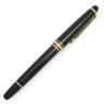 モンブラン Montblanc マイスターシュテュック クラシック ローラーボール ブラック×ゴールド メタル プレシャスレジン ボールペン ゴールド金具 黒インク インク切れ