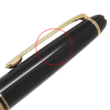 モンブラン Montblanc マイスターシュテュック メカニカルペンシル ブラック×ゴールド GP プレシャスレジン 文具 シャープペンシル シャーペン ツイスト式
