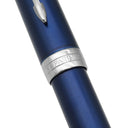 パーカー PARKER ソネット ブルーラッカーCT 1950885 ブルー×シルバー ステンレススチール ラッカー K18WG(ペン先) 万年筆 カートリッジ コンバーター両用式 F(細字)