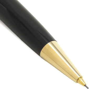 モンブラン Montblanc マイスターシュテュック メカニカルペンシル ブラック×ゴールド GP プレシャスレジン 文具 ゴールド金具 シャープペンシル シャーペン ツイスト式