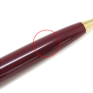 モンブラン Montblanc マイスターシュテュック メカニカルペンシル ボルドー×ゴールド GP プレシャスレジン 文具 ゴールド金具 シャーペン ツイスト式
