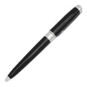 エス・テー・デュポン S.T DUPONT ラインD エタニティ 425220L ブラック×シルバー ラッカー アルミニウム ボールペン 黒インク 筆記確認済み ラージサイズ