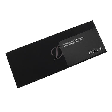 エス・テー・デュポン S.T DUPONT ラインD エタニティ 425220L ブラック×シルバー ラッカー アルミニウム ボールペン 黒インク 筆記確認済み ラージサイズ