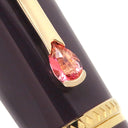 モンブラン Montblanc スペシャルエディション ミューズ プリンセス グレース･デ･モナコ パープル×ローズゴールド 樹脂系 GP ピンクトパーズ ボールペン 紫 インク切れ トパーズ