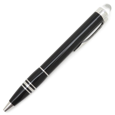 モンブラン Montblanc スターウォーカー ブラック×シルバー メタル プレシャスレジン ボールペン ツイスト式 黒インク 筆記確認済み