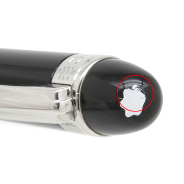 モンブラン Montblanc スターウォーカー ブラック×シルバー メタル プレシャスレジン ボールペン ツイスト式 黒インク 筆記確認済み