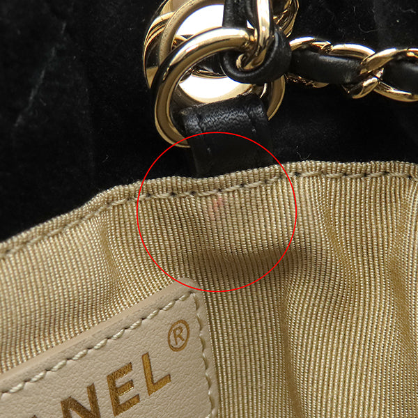 NR9 kt12258tm【CHANEL】ドローストリングバッグ ベルベットマトラッセ NR9 kt12258tm【CHANEL】ドローストリングバッグ ベルベットマトラッセ