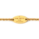 ルイヴィトン LOUIS VUITTON LV アイコニック M00587 ゴールド GP ストラス ブレスレット LVサークル LVイニシャル モノグラム･フラワー