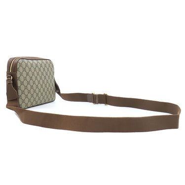 グッチ GUCCI GGスプリーム ショルダー 675891 ベージュ×ブラウン GGスプリームキャンバス ショルダーバッグ ゴールド金具 インターロッキングG