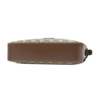 グッチ GUCCI GGスプリーム ショルダー 675891 ベージュ×ブラウン GGスプリームキャンバス ショルダーバッグ ゴールド金具 インターロッキングG