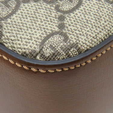 グッチ GUCCI GGスプリーム ショルダー 675891 ベージュ×ブラウン GGスプリームキャンバス ショルダーバッグ ゴールド金具 インターロッキングG