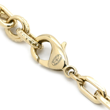 シャネル CHANEL ロゴプレート ゴールド GP ラインストーン ネックレス スター ラインストーン チョーカー シャンパンゴールド