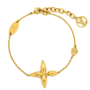 ルイヴィトン LOUIS VUITTON ブレスレット ルイゼット M00372 ゴールド 
