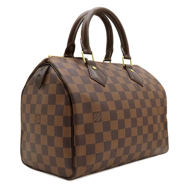ルイヴィトン LOUIS VUITTON スピーディ25 N41365 ダミエエベヌ ダミエキャンバス ハンドバッグ ゴールド金具 茶 ボストンバッグ