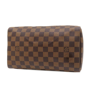 ルイヴィトン LOUIS VUITTON スピーディ25 N41365 ダミエエベヌ ダミエキャンバス ハンドバッグ ゴールド金具 茶 ボストンバッグ