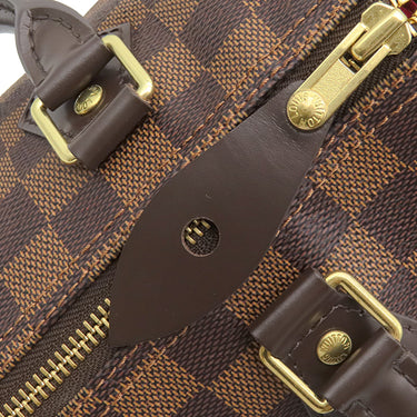 ルイヴィトン LOUIS VUITTON スピーディ25 N41365 ダミエエベヌ ダミエキャンバス ハンドバッグ ゴールド金具 茶 ボストンバッグ